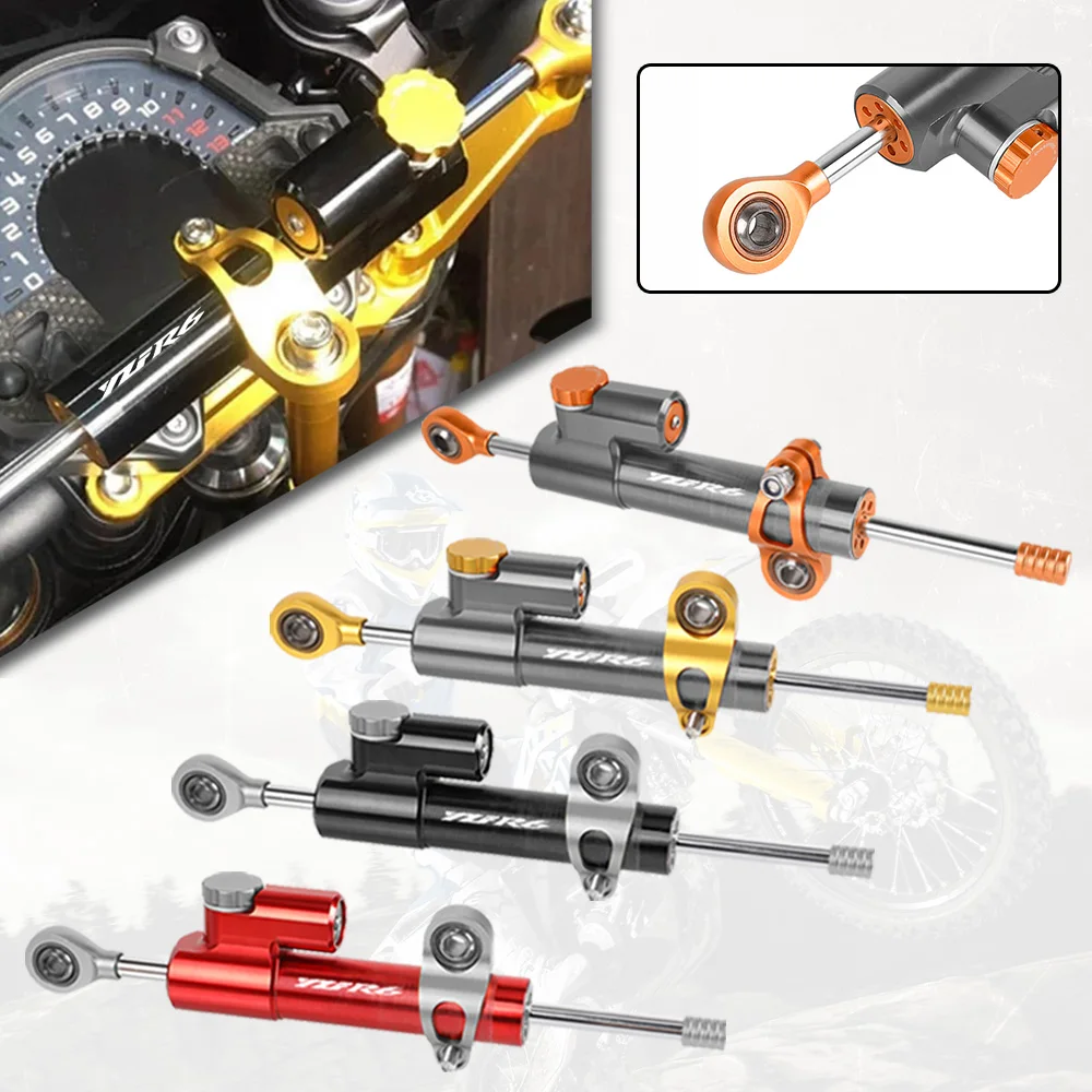

For YAMAHA YZFR6 YZF R6 2005-2020 2021 2022 2023 2024 2025 2026 Motorcycle Accessories Damper Steering Stabilize Safety Control