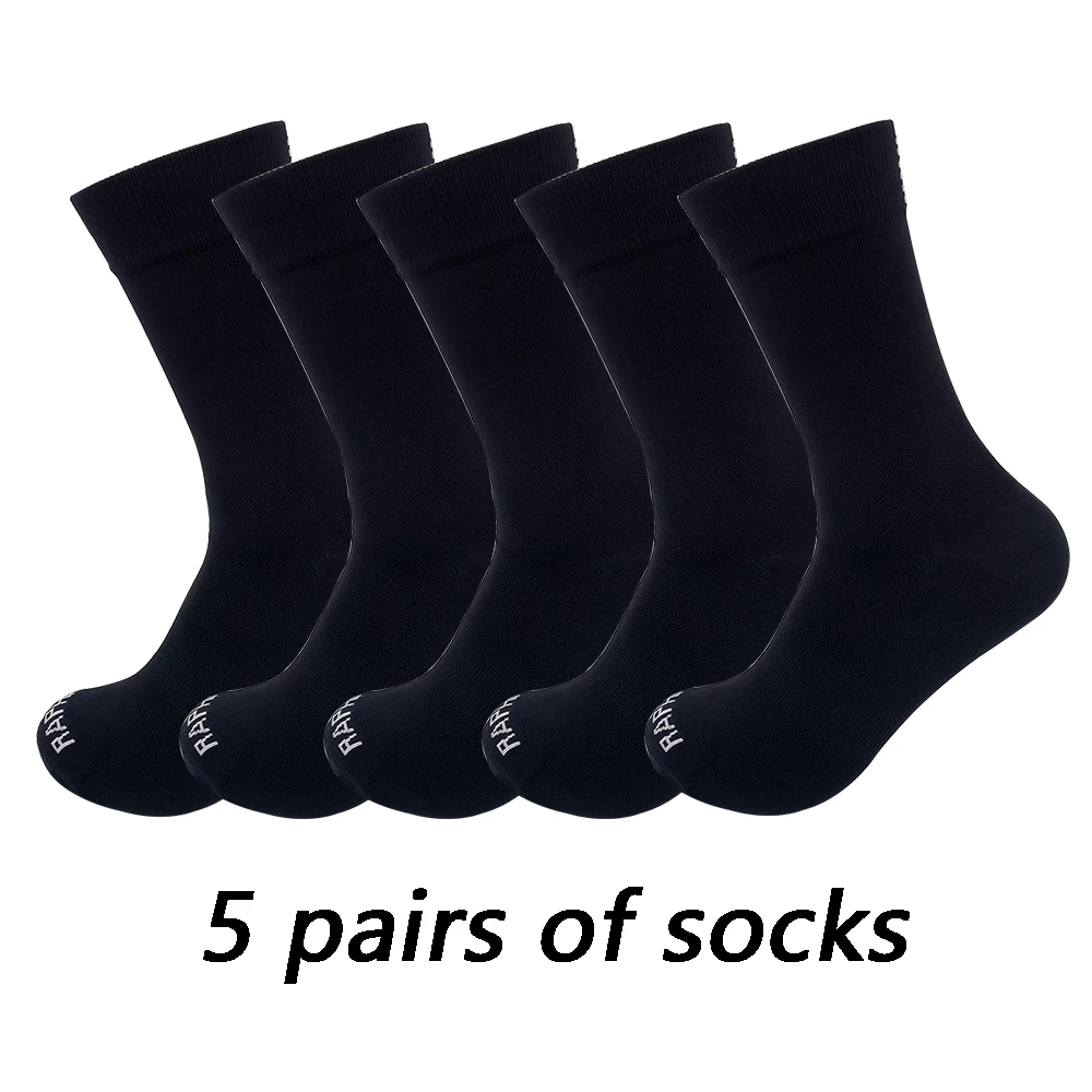 5 pairs of Cycling Socks Fast Dry Breathable Outdoor Sports Basketball Protect Feet Bike Running Football Sport Socks view 3
