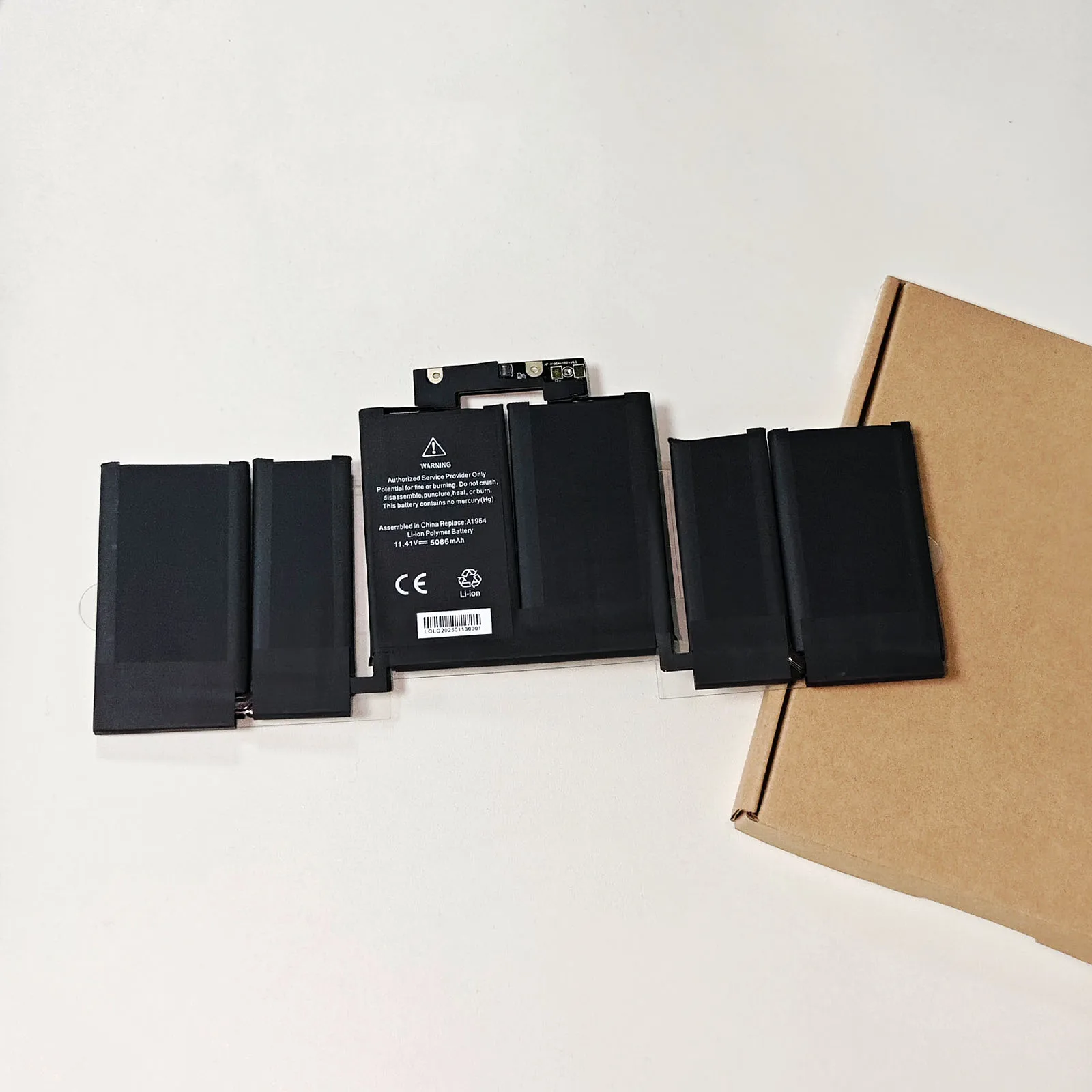 

Аккумулятор A1964 для Apple MacBook Pro A1989 13" (2018/2019) A2251 (2020) EMC3214 EMC3358 020-02497 MR9Q2LL/A 58Wh напрямую от производителя