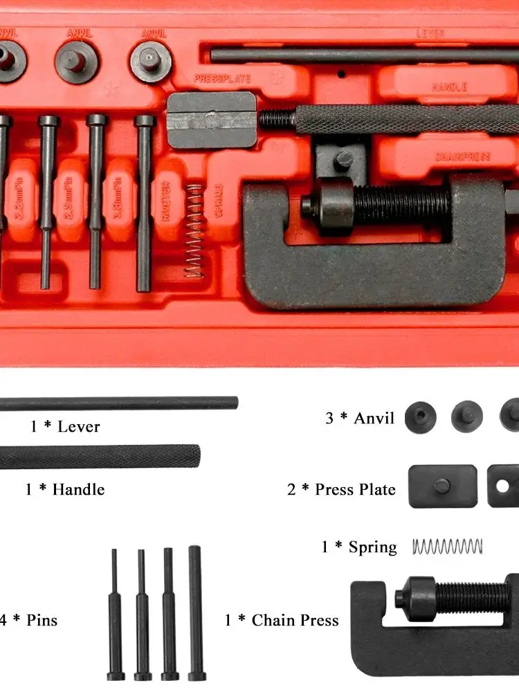 AliExpress 13Pcs Bicycle and Motorcycle Chain Removal Tool, Chain Cutter, Chain Breaker, Chain Disassembly Tool