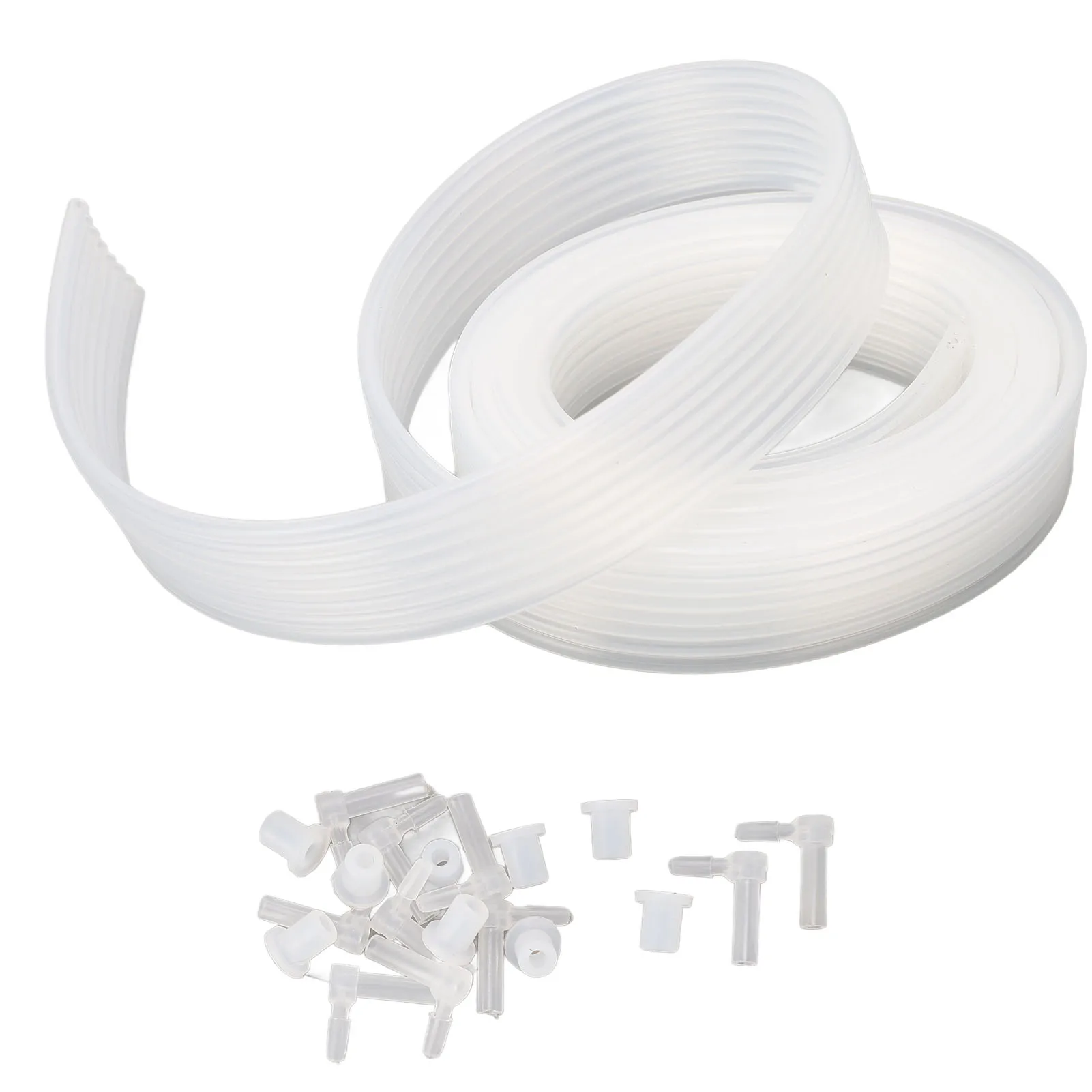 Cartuccia per stampante UV da 1,5 m a 8 file Tubo di inchiostro flessibile Tubo di inchiostro traslucido di ricambio per accessori per stampante