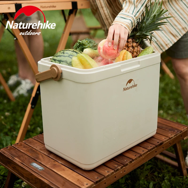 

Naturehike Picnic Food Cooler Box Outdoor Camping Portable 13L/24L/33L Large Capacity Incubator Car Ice Box Cooler Storage Box