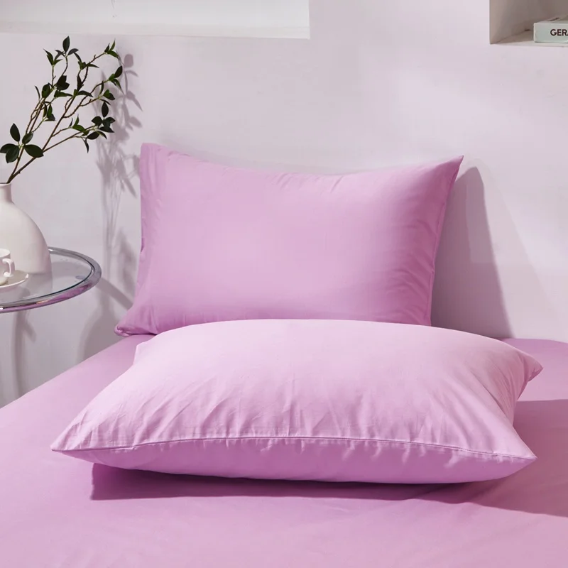 عالية الجودة القطن المخدة كيس وسادة نوم الجلد ودية تنفس بتمشيط القطن جيب المخدة 40x60 50x70