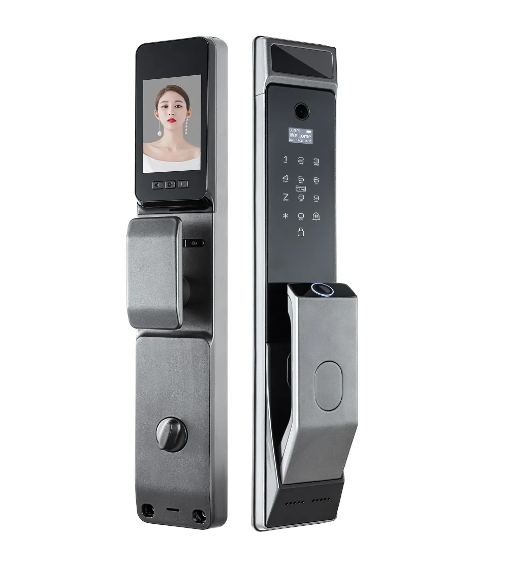 Tuya Smart Door Lock Digital Smart Door Lock With Camera And Fingerprint