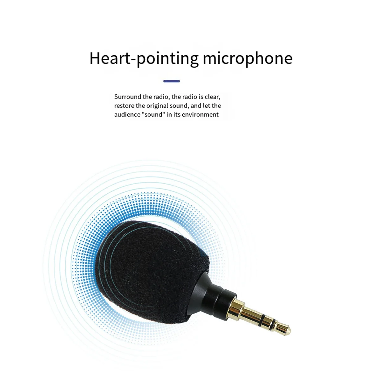 Мини-микрофон A88M, конденсаторный микрофон, гибкий, чувствительный микрофон с активным шумоподавлением