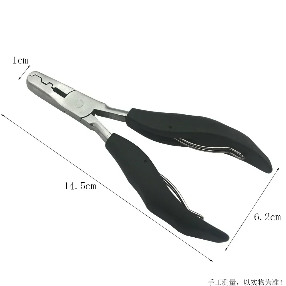 

extension tool Tongs for extensions Stainless steel multifunctional extension double slot extension tongs