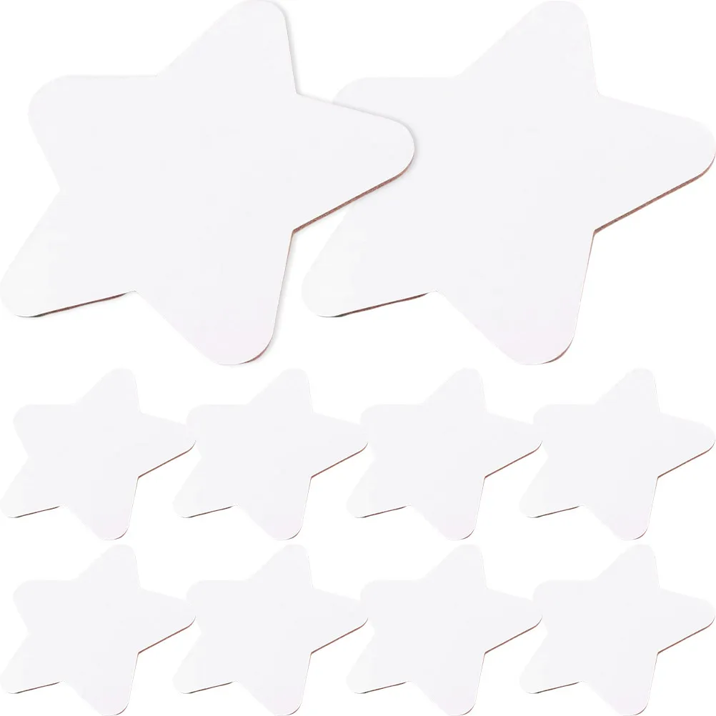 10Pcs Painting Board Cotton Drawing Canvas Smooth Edge Multi-Function Art Panel for Acrylic Oil Painting Sketch Craft