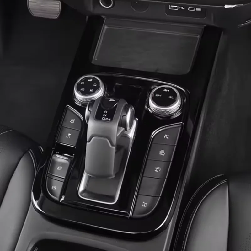 LHD For GWM WEY Tank 300 2022 2023 2024 Tank300 Car Accessories ABS Plastic Car Front Seat Water Cup Holder Cover 1PC