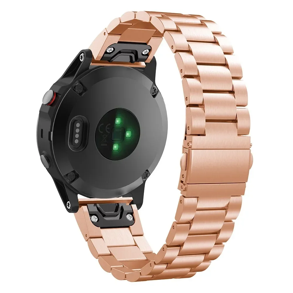 Quick Fit 26mm 22mm 20mm Metallarmband für Garmin Tactix 8 Fenix 8/E 7X 6X Edelstahl-Armband Enduro 3 Forerunner 965 Band – Detail 14