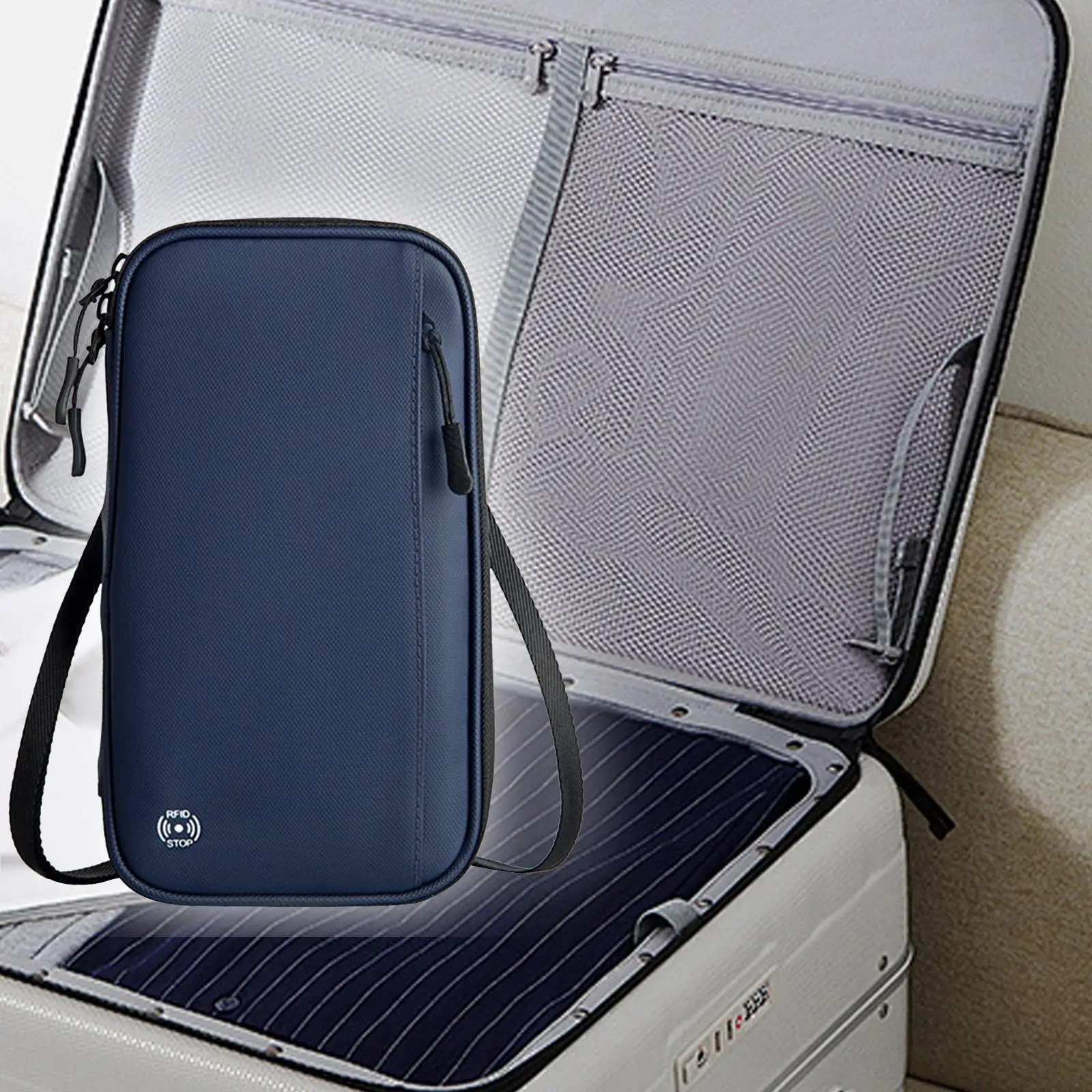 

Дорожный кошелек для паспорта, водонепроницаемый кредитный чехол, держатель для паспорта с несколькими слотами