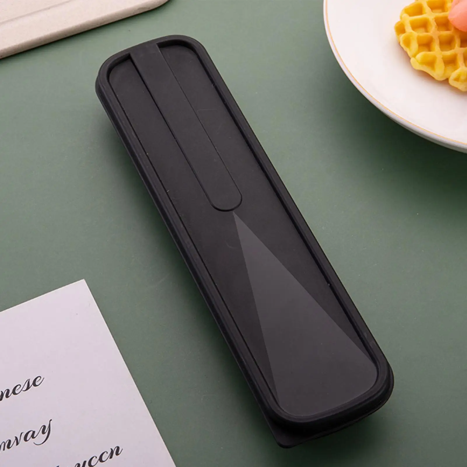 Tableware Box Portable Cutlery Case Spoon Fork Storage Box Students Household Dinnerware Box Kitchen Tool (only Box) view 5