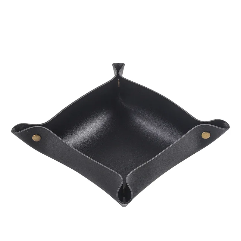 PU Rolling Tray 200*200mm tobacco smoking Cigarette dry herb small leather for stocking grinders Accessories tools