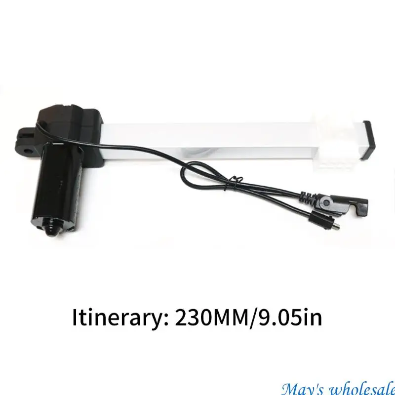 عملي قدرة تحميل عالية 24 فولت محرك المحرك الخطي 650N التوجهات الصامتة تصاميم لرفع الكراسي الاستخدام اليومي غير الرسمي 448A