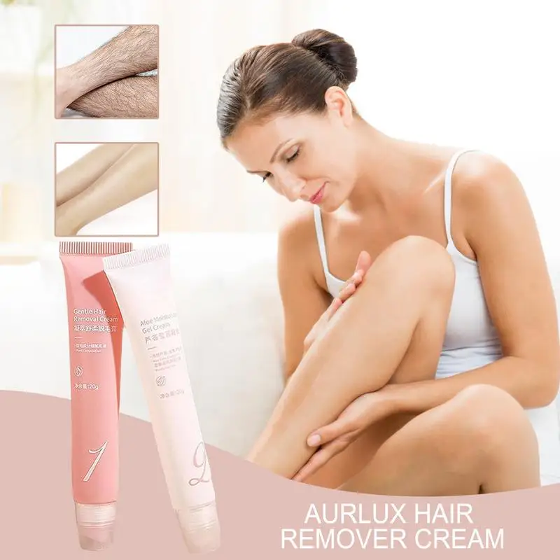 Lippen Haar Entfernung Creme Für Männer Frauen Schmerzlos Sanfte Gesichts Schnurrbart Entferner Effektive Feuchtigkeitsspendende Gel Epilation Hautpflege Kit
