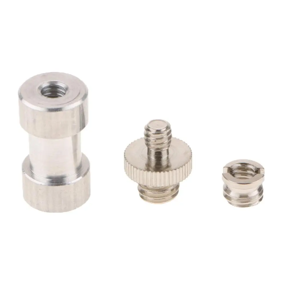

Tripod Screw Thread Mount Set Kit 1/4-3/8 1/4-1/4 for DSLR Camera Bracket