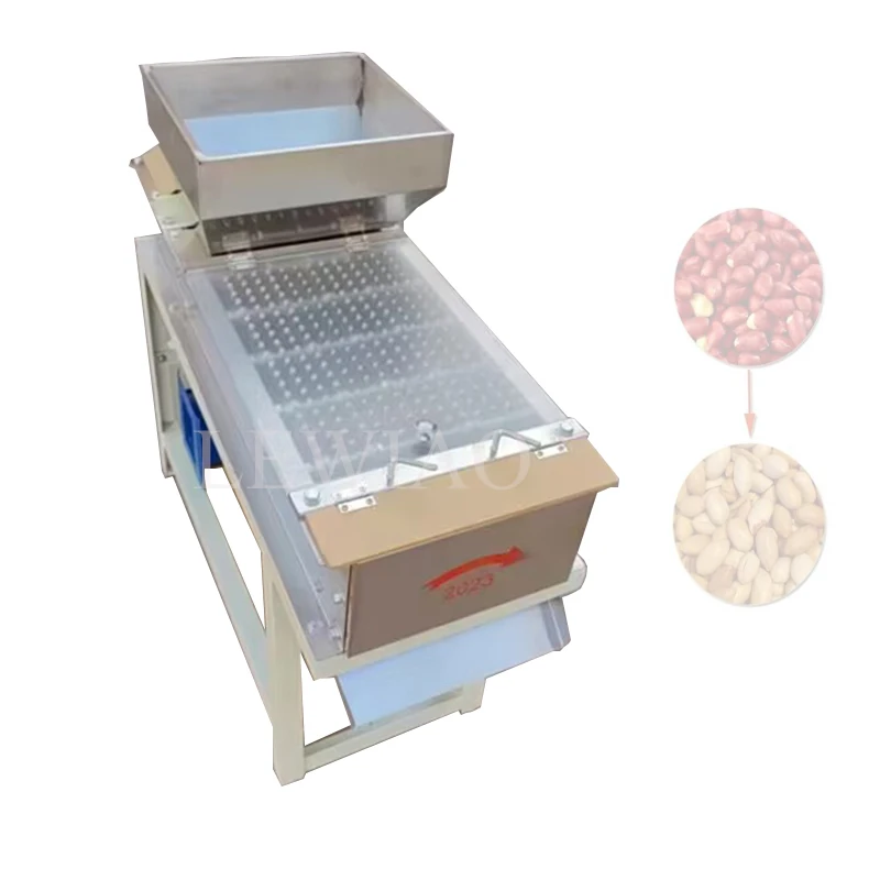 

Automatic dry peanut peeling machine, almond peeling machine