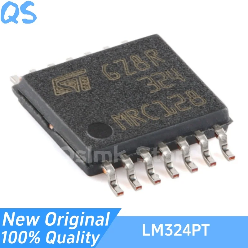 

New Original LM324PT 324 TSSOP-14 low-power four-way operational amplifier chip with low input bias current