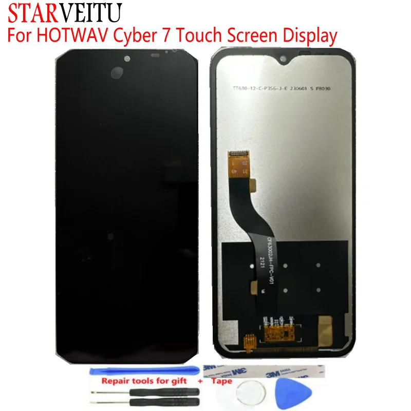 Original 6.3 Inch LCD Touch Screen Display for HOTWAV Cyber 7 Mobile Phone High-Quality Replacement Accessory