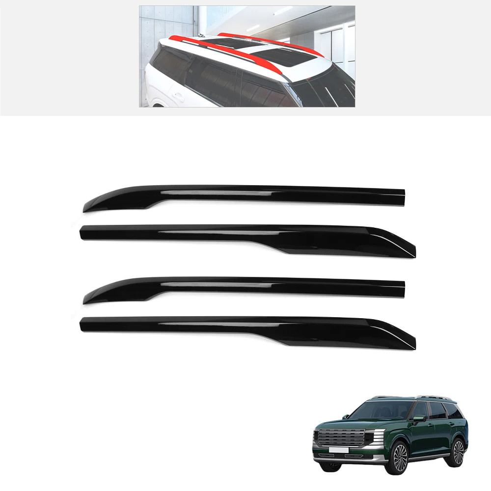 For Hyundai Palisade LX3 2026 Car Tuning Black Auto Luggage Rack Cover Trim Exterior Accessories