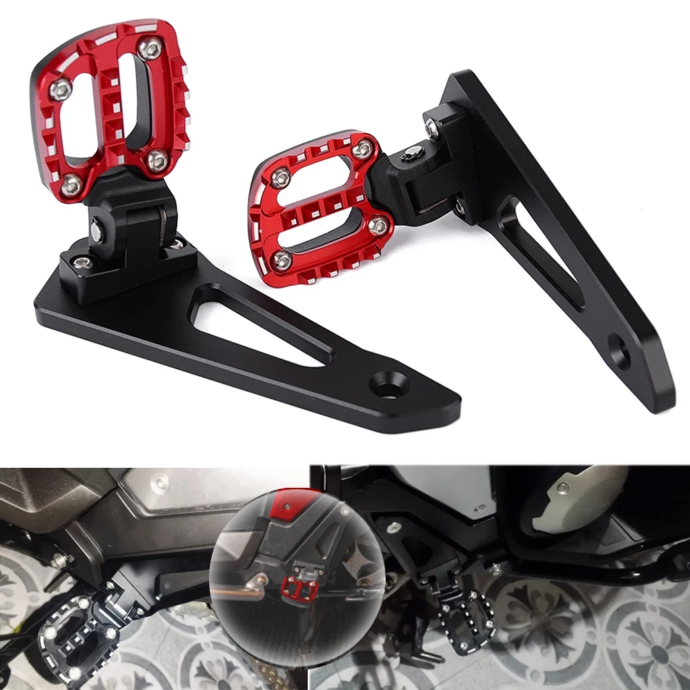 

Folding Footrest For Honda X-ADV 750 X-ADV750 XADV 750 2021 2022 2023 Motorcycle Foot Peg Pedal Passenger Rearset