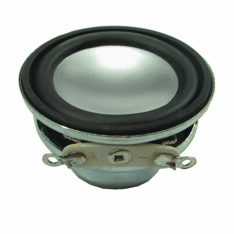 32mm 84DB 13-core Round Full Range Speaker 1.25 Inch 4ohm/8ohm RMS 3W Neodymium-magnet paper cone PU edge Horn Speaker