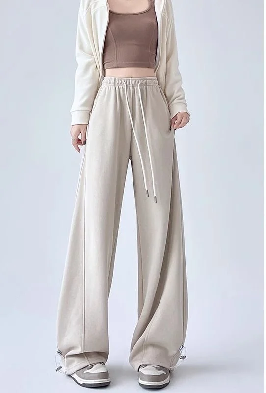 

Широкие брюки Темно-синие женские летние модальные драпированные струящиеся курортные регулируемые отпускные воздушные эластичные шикарные брюки Highstreet Soft