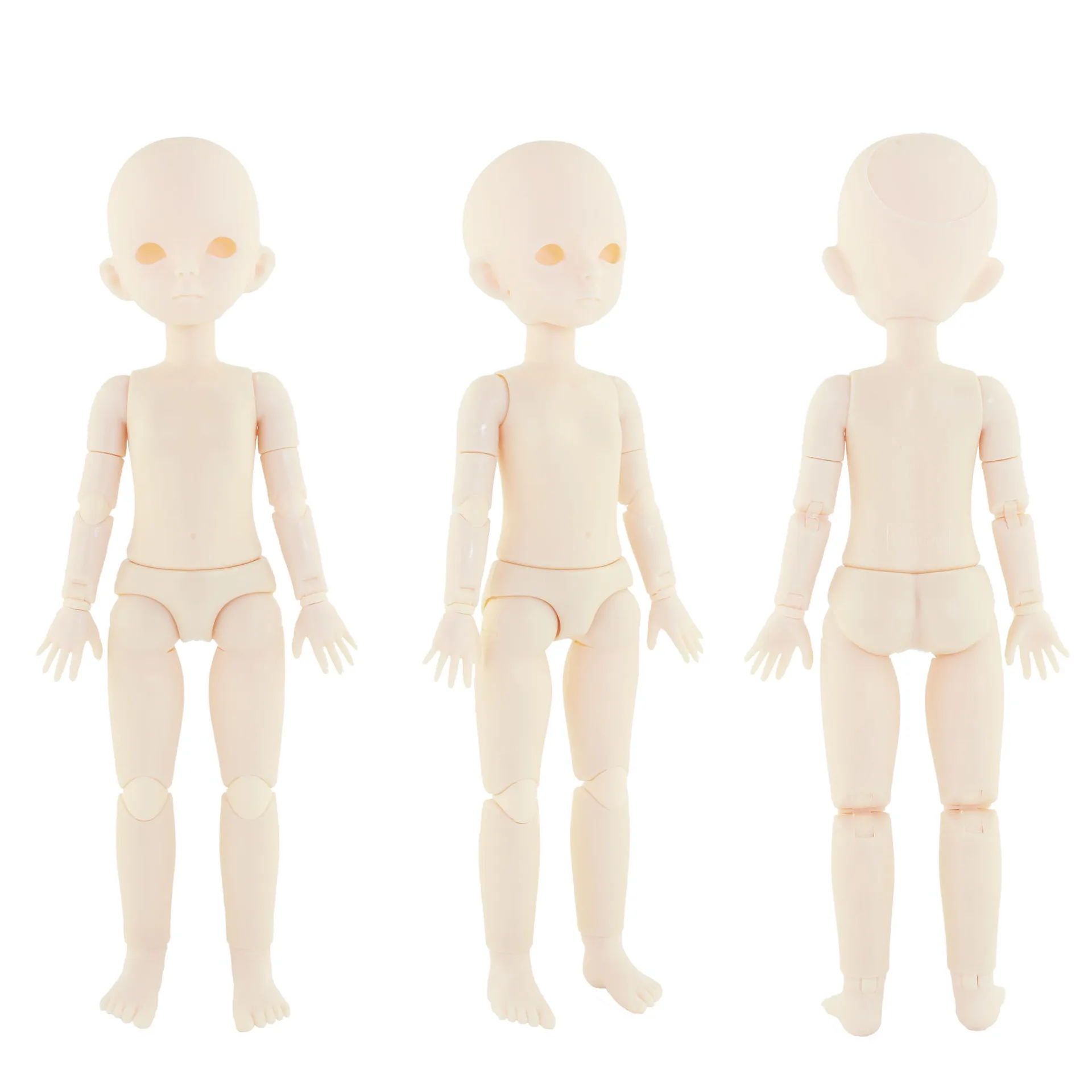 28 cm Doll Naked Nude Vinyl 1/6 BJD  Doll Lovely Girl Gifts DIY BJD Doll 22 Jointed Body Gifts