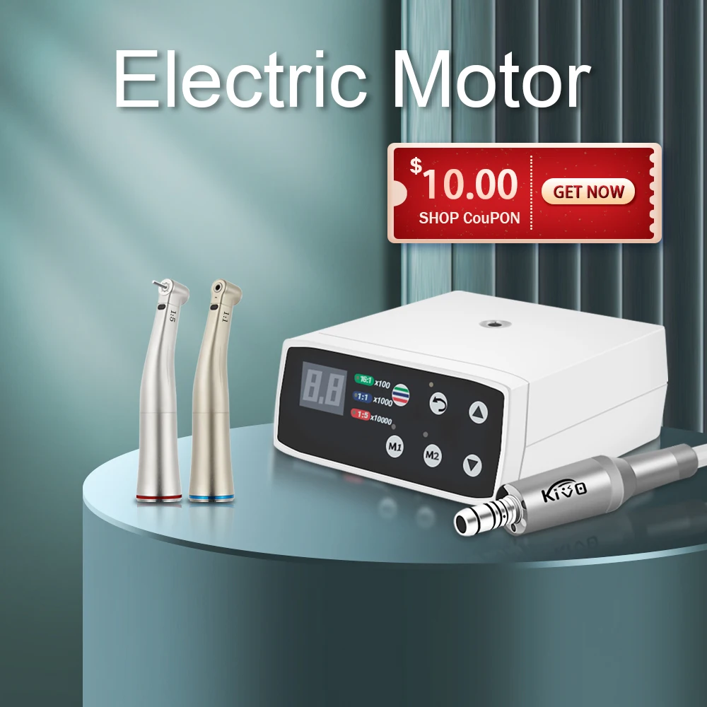 

Dental Micromotor Dental Low Speed Handpiece Electric Motor Contra Angle Dental LED Fiber Optic Handpiece Micromotor