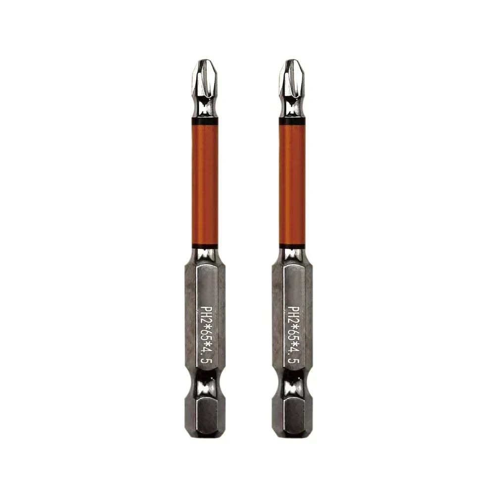 Imagem -03 - ° Chave de Fenda Cruzada Magnética Cabeça de Lote Ph2 para Brocas de Impacto Chaves de Fenda Elétricas 65 mm 80 mm 100 mm 150 mm Unidades Hrc62