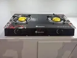 

Furniture Home kitchen Piezo Ignition blue flame cooktops For 2 burners gas cooker tempered glass top gas stove