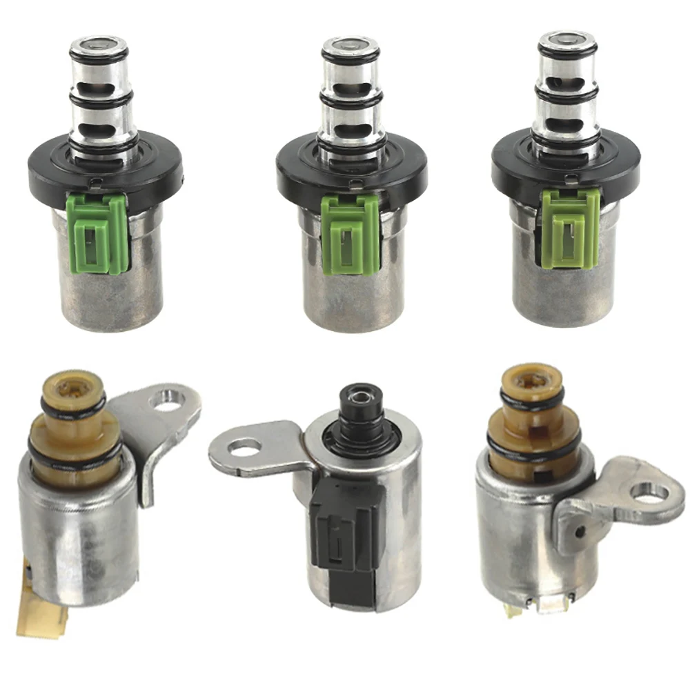 

6pcs Transmission Solenoid Block Pack Shift Set 4F27E for Ford Focus Mazda 2 3 5 6 CX-7 48420K-R, FN4A-EL, D46950, FN21-21-1F1