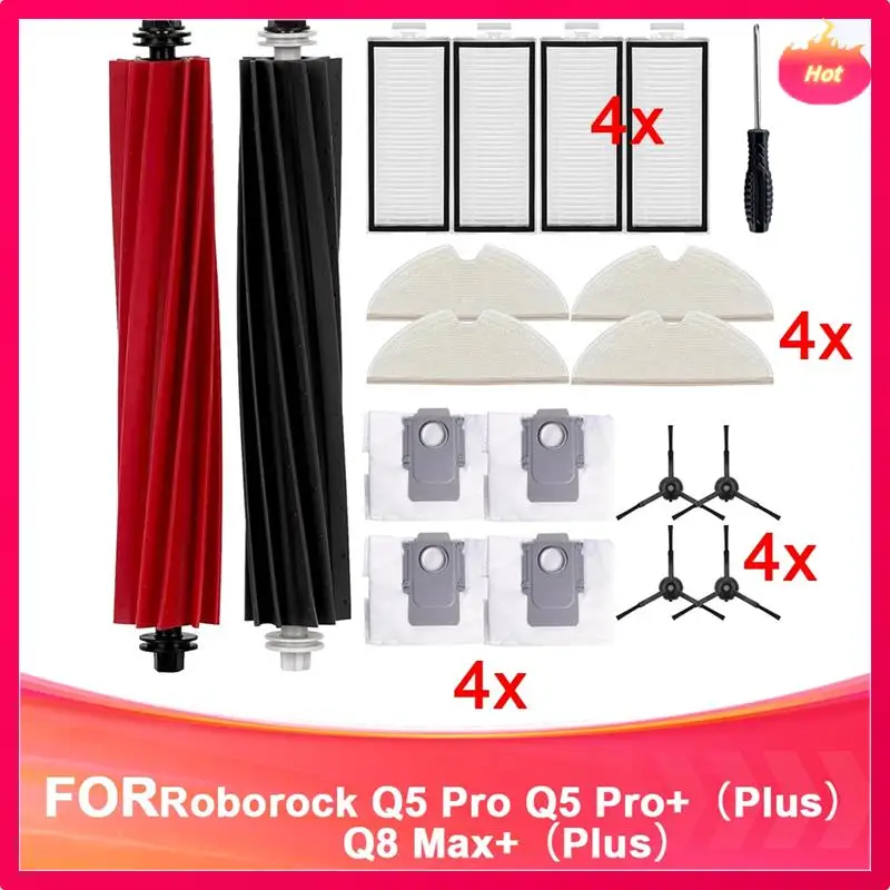 

New Roborock Accessories For Roborock Q5 Pro Replacement Parts Kit For Roborock Q5 Pro