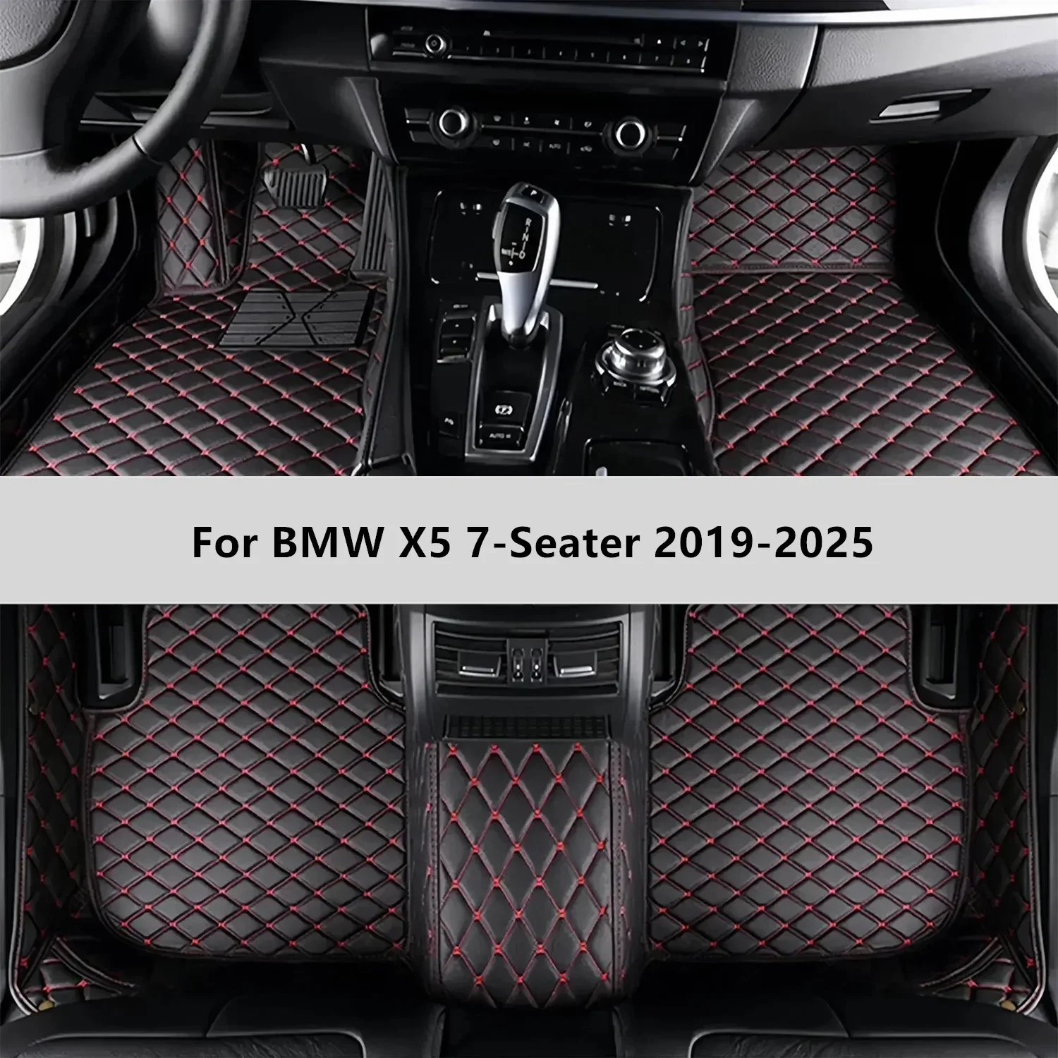  Custom Car Floor Mats For BMW X5 7-Seater 2019-2025 Floor Mat Car Mat Accessories Interior Accessories