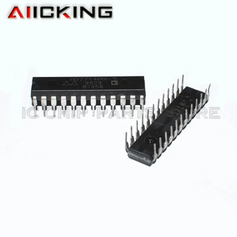 AD7714ANZ-5 AD7714AN-5 versand kostenfrei (2 Stück) ad7714an ad7714 dip24 integrierter ic chip original auf lager