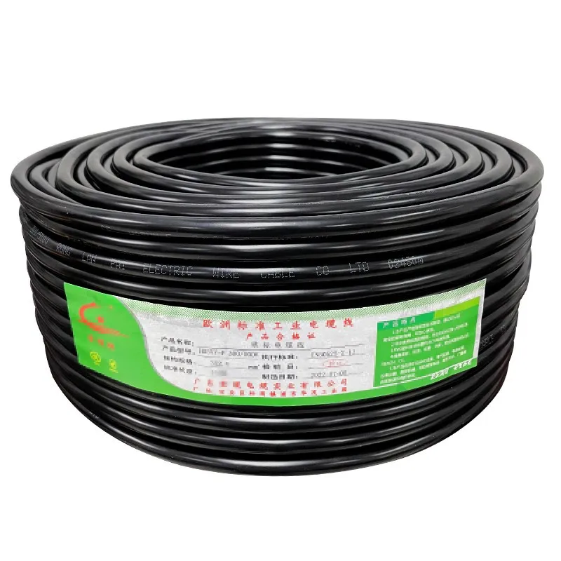 5 meters H05VV-F 2/3/4/5 Cores 18-13AWG Copper cable Wire Conductor Electric PVC Cable Soft Sheathed Wire power wire