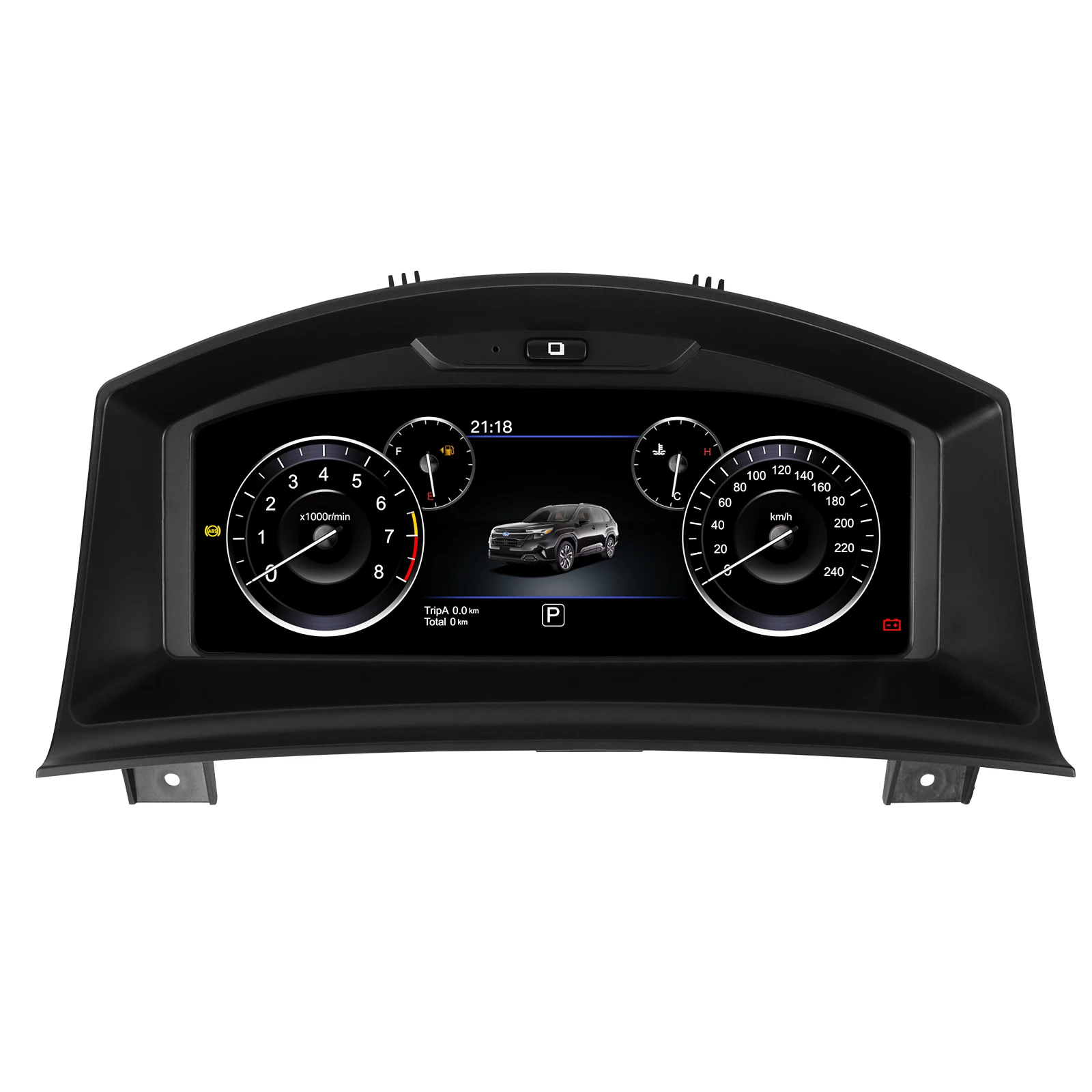 Tableau de bord numérique LCD Hizpo pour Opel Astra H 2004-2010 Zafira B 2005-2014 avec Android Auto
