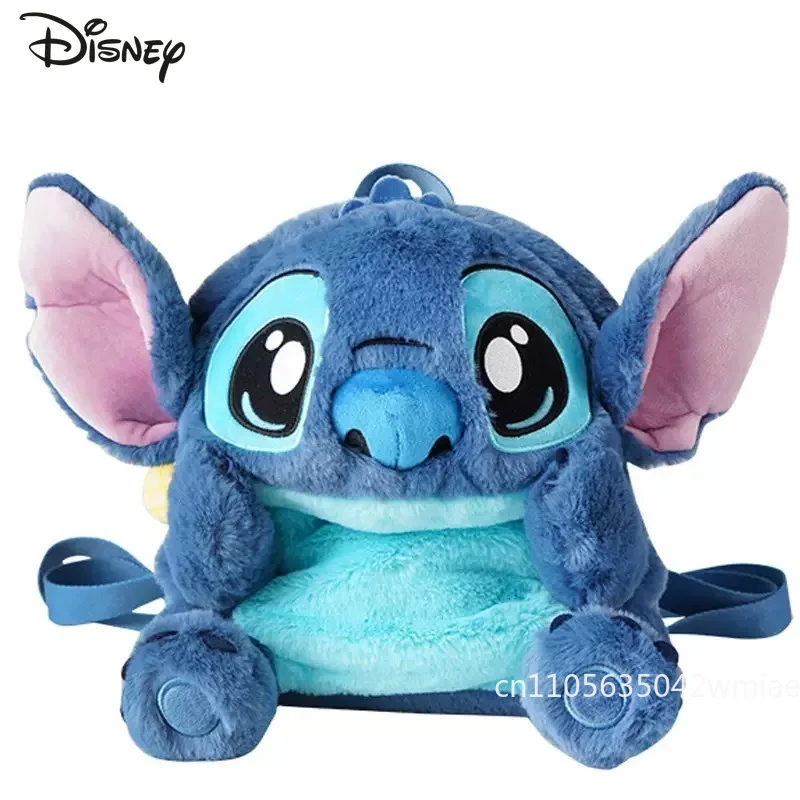 Disney 2025 New Women's Backpack High Quality Casual Lightweight Travel Backpack Fashionable Simple Versatile Girl Doll Backpack