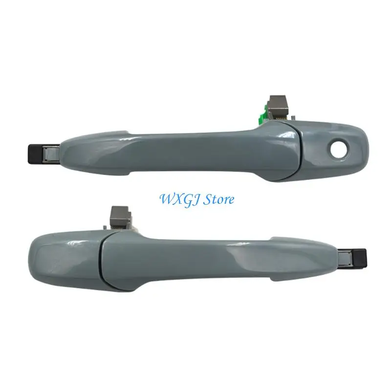 37JE Exterior Door Handle, ABS Paint Ready Single Repair GJ6A73410 for Vehicle