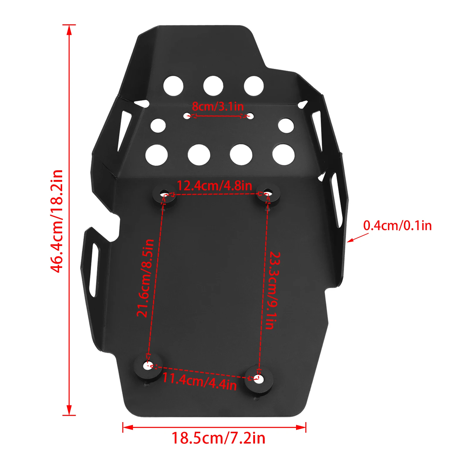 Motore del motociclo Protezione Piastra Paramotore Copertura Per BMW F650GS F 650GS F650 GS Pancia Copertura Bash Piastra di Protezione F700GS F800GS