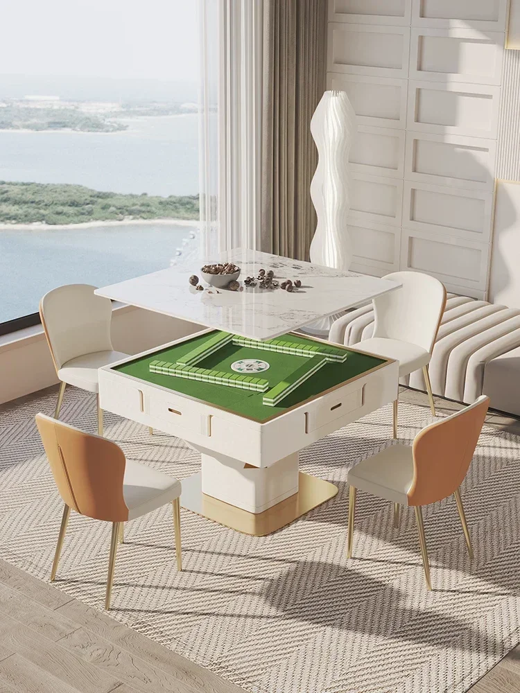 Mahjong Table Lifting Coffee Table Dual-Use Living Room Home Multi-Function Intelligence