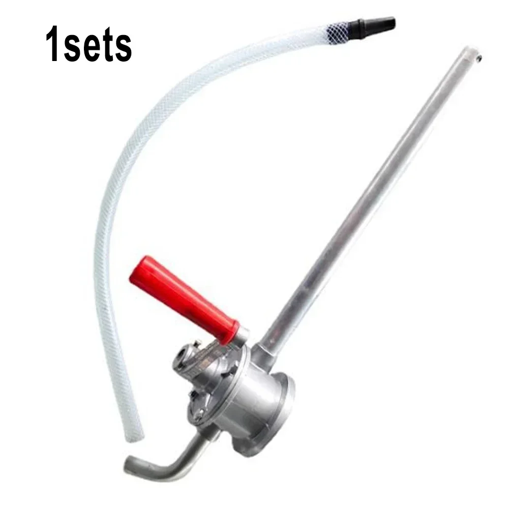 

New Hand Crank Aluminum Alloy Oil Pump Car Truck Fuel Oil Gasoline Transfer Hand Pump Suction Water Chemi Cal Liquid Pump