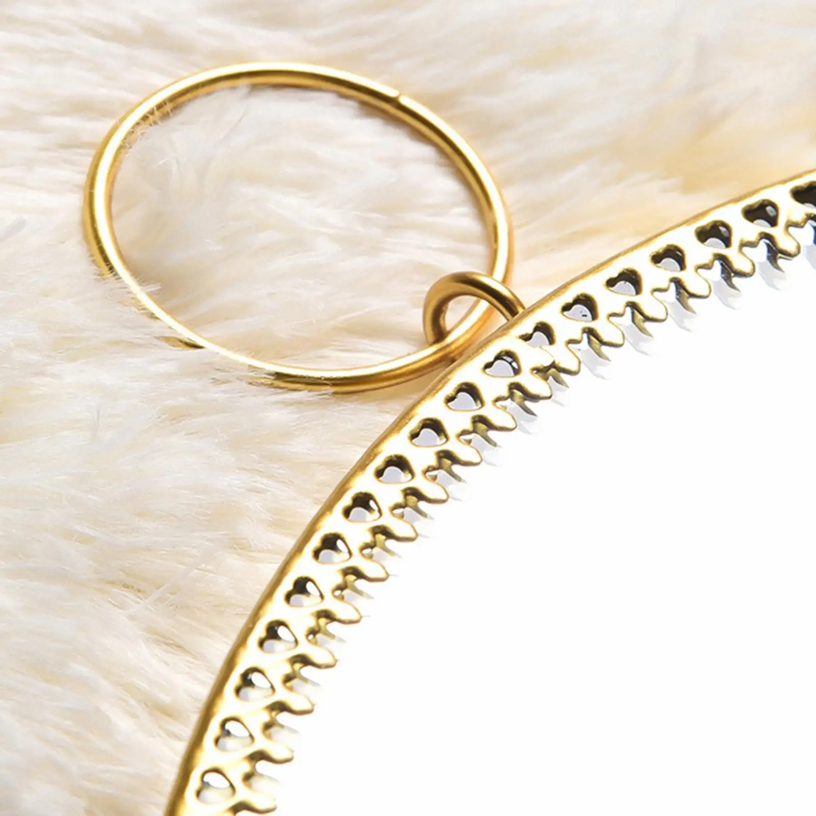 Round Mirror Makeup Vanity Dresng Mirror Bathroom Mirrors S