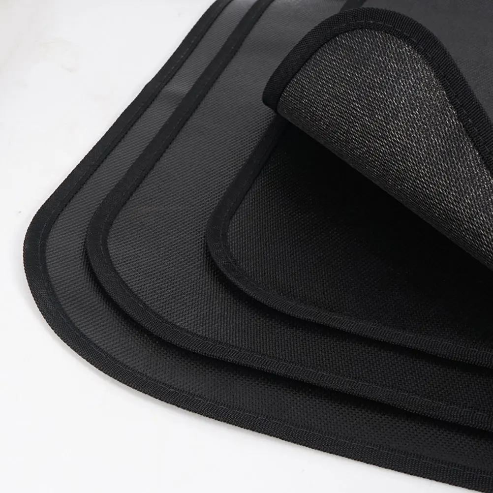 1Pcs Fireproof Cloth Portable Fire Resistance Blanket Foldable Lightweight Insulation Pad Heat Resistant Barrier for Camping