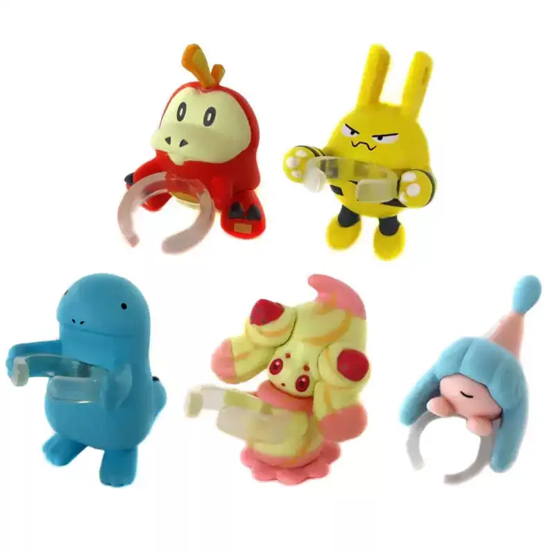 تاكارا تومي آرتس بوكيمون إليكيد هاتيننا فوكوكو الكريمي ألعاب شخصيات الحركة لطيف بوكيمون خواتم شخصيات كرتونية هدايا للأطفال