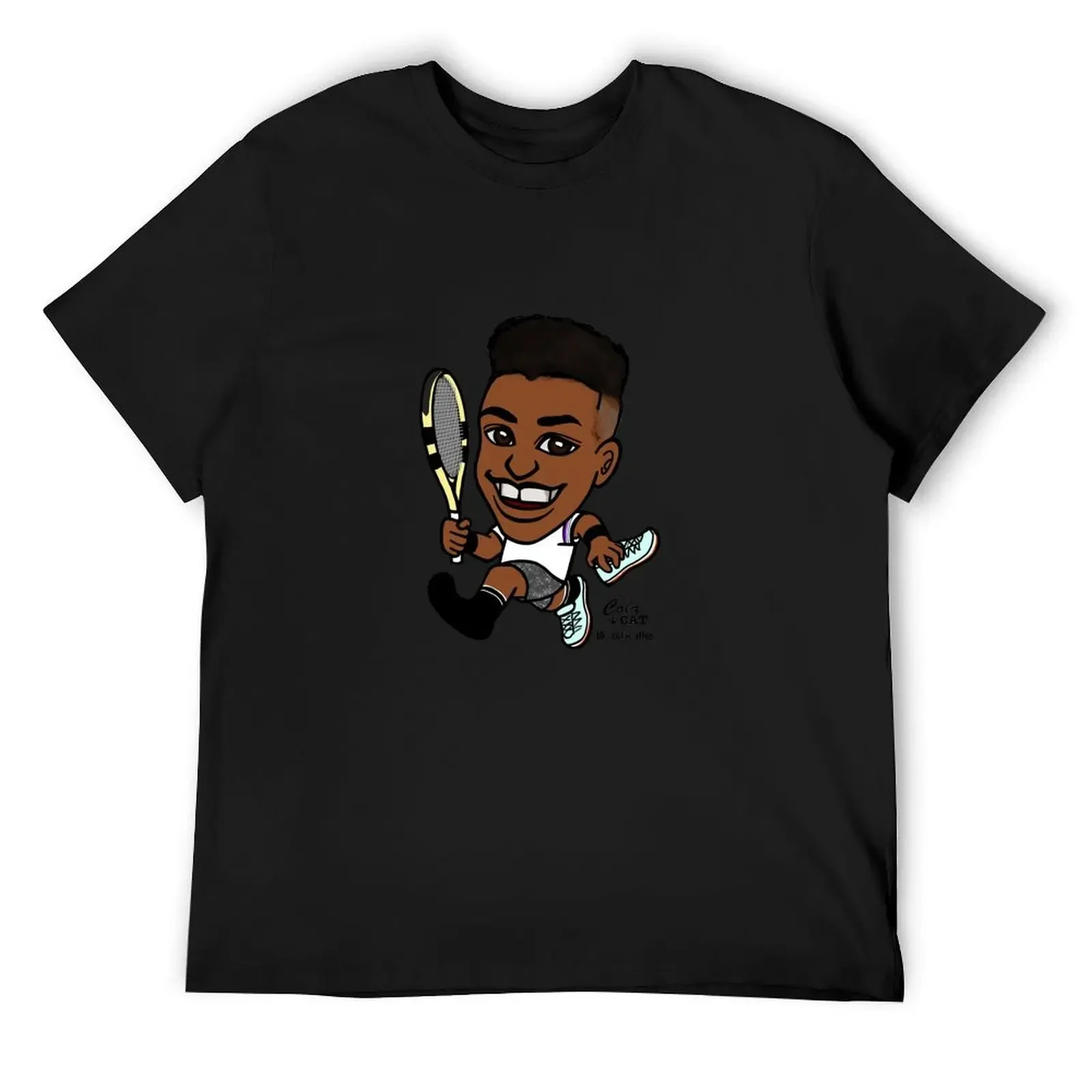 Felix Auger-Aliassime T-Shirt plus sizes graphics T-shirts for men cotton