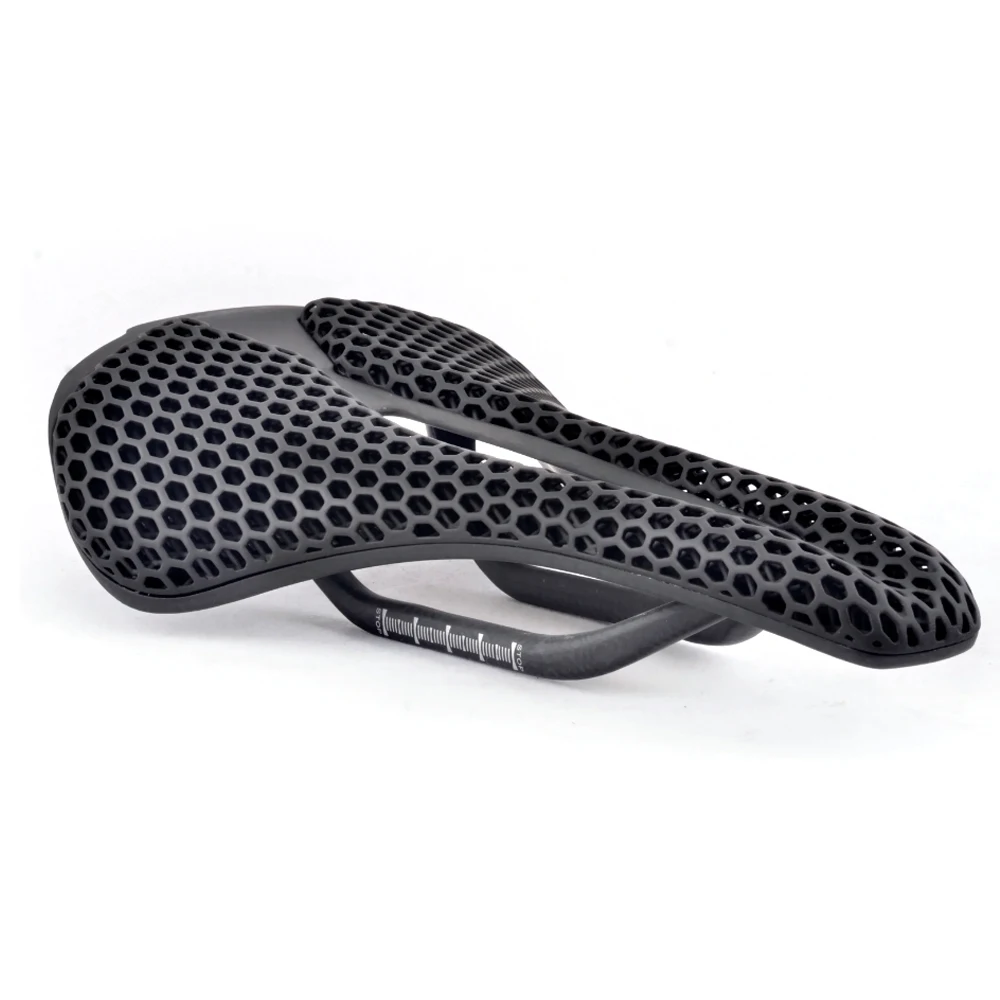 Carbon 3D Printing Saddle Ultralight Saddle 115g Hollow and Breathable 250x150mm Bike Seating for MTB Gravel Road Bike Seat Cycl