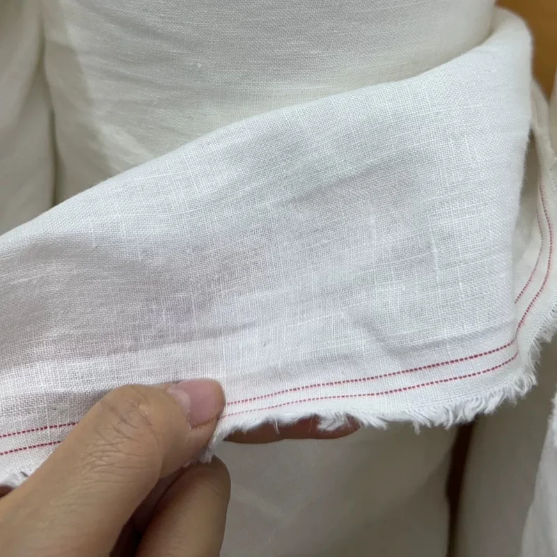 Tela de Lino Puro Blanca, Suav - Summer Clothing Material reseña y precio