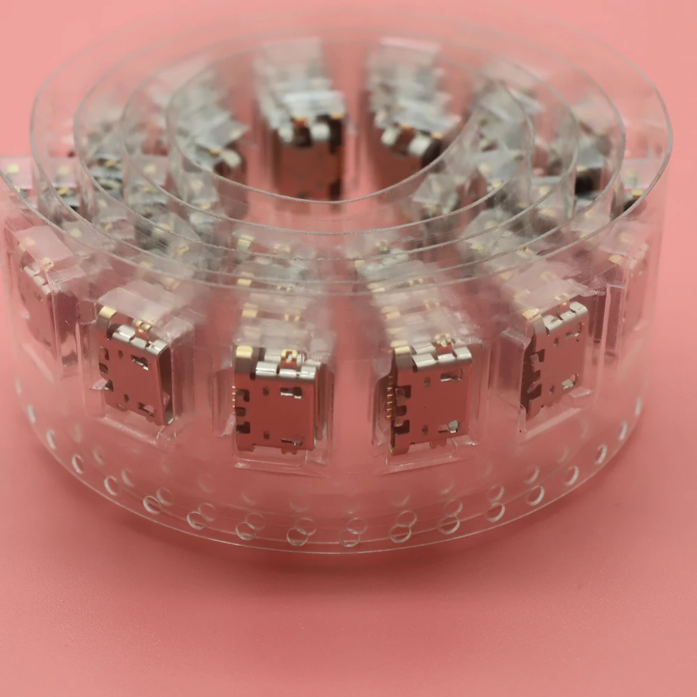 100 шт. для Motorola Moto G4Play G4 Play XT1600/E4T E4 XT1762, оригинальное микрозарядное устройство, разъем USB-порта для зарядки док-станции