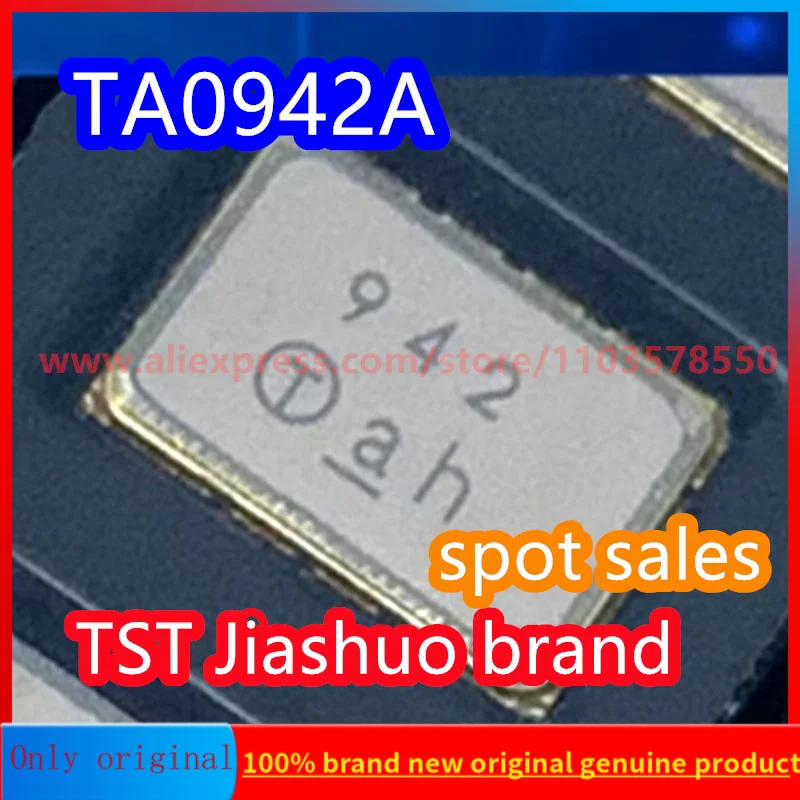 

5PCS TA0942A code 942 brand new genuine 159.0125MHz packaged SMD SAW filter