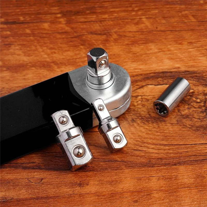 【Лучшие продажи】Основной удлинительный ключ с храповым механизмом с нулевым градусом, набор удлинителей с храповым механизмом для плотных помещений